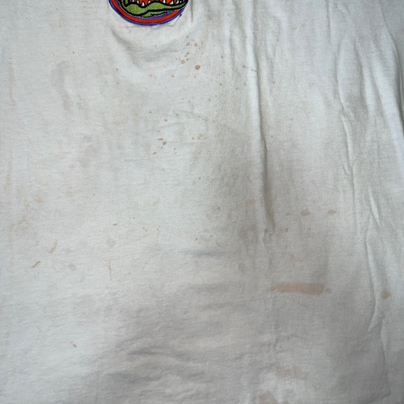 University of Florida Gators Embroidered White Tee Shirt Size XL - Picture 4 of 5
